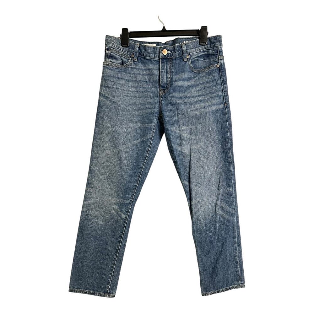 Gap 1969 Womens Jeans Basic Casual Denim Pants 29 / 8 Cropped Tapered
